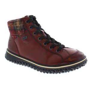 Rieker Wine Red Vegan Leather Waterproof Outdoor Winter Walking Boot Sz 42/US 10